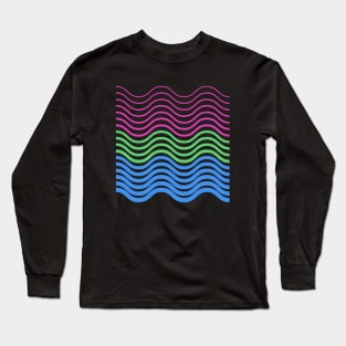 Polysexual Wave Long Sleeve T-Shirt